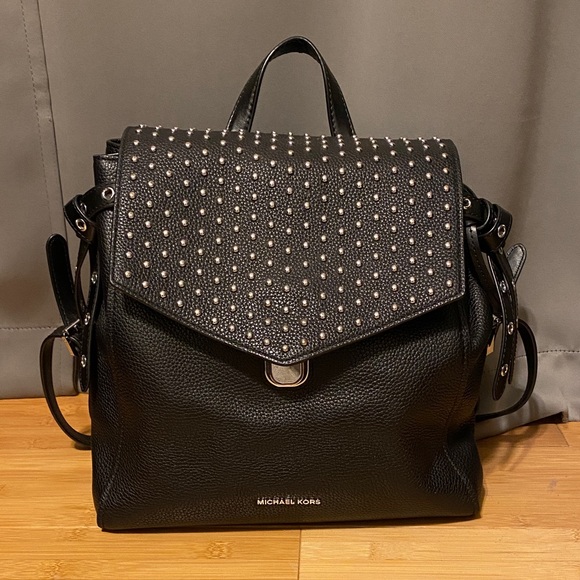 Michael Kors Handbags - Michael Kors Backpack with Silver Studs